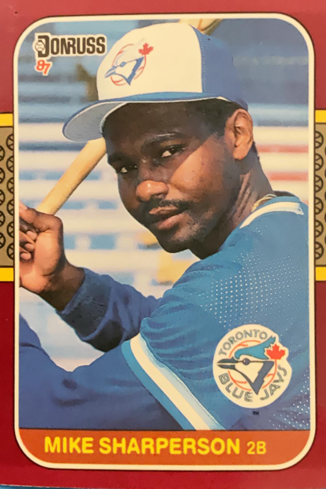 Mike Sharperson #31 Baseball Cards 1987 Donruss Opening Day