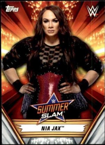 Nia Jax #23 Wrestling Cards 2019 Topps WWE SummerSlam