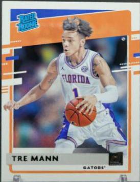 Tre Mann #46 Basketball Cards 2021 Panini Chronicles Draft Picks