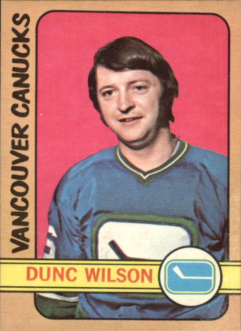 Dunc Wilson #18 Hockey Cards 1972 O-Pee-Chee