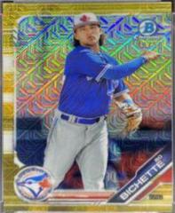Bo Bichette [Gold Refractor] #111 Baseball Cards 2019 Bowman Mega Box Chrome Prices