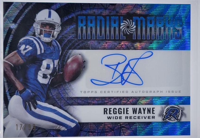 Reggie Wayne [Blue Surge] #RM-RW