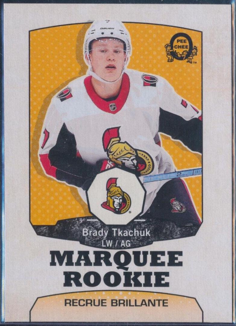 Brady Tkachuk #632 Hockey Cards 2018 O-Pee-Chee