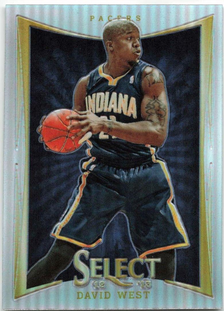 David West #43 Basketball Cards 2012 Panini Select