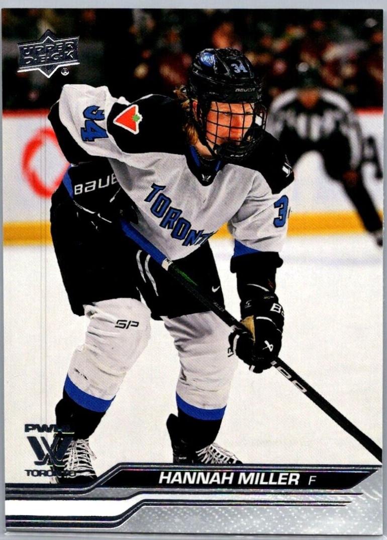 Hannah Miller #4 Hockey Cards 2024 Upper Deck PWHL