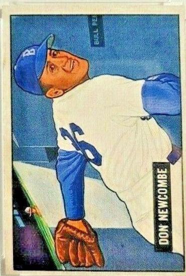 Don Newcombe #6 Baseball Cards 1951 Bowman