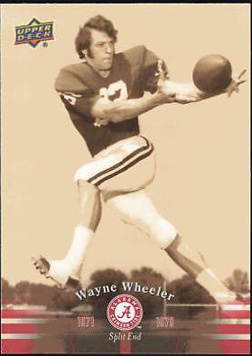 Wayne Wheeler #17 Football Cards 2012 Upper Deck University of Alabama