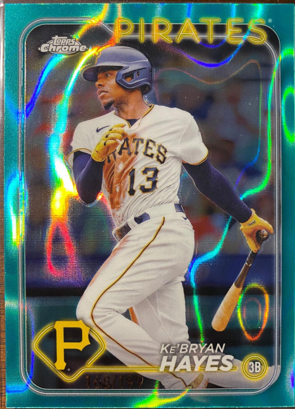 Ke'Bryan Hayes [Aqua Lava Refractor] #285