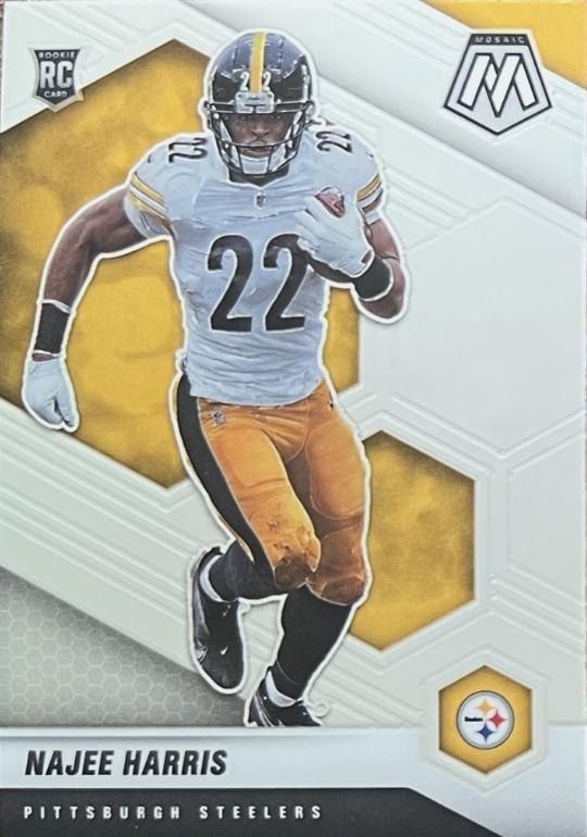 Najee Harris #313 2021 Panini Mosaic Football