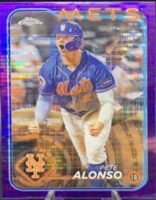 Pete Alonso [Sonar Purple Refractor] #269
