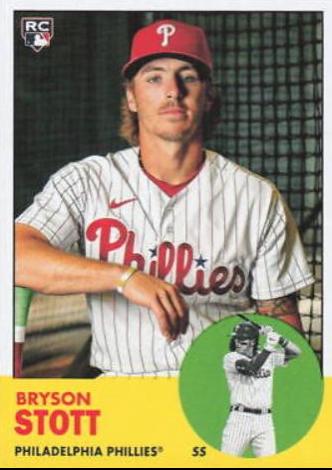 Bryson Stott #93 Baseball Cards 2022 Topps Archives