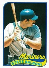 Steve Balboni #336 Baseball Cards 1989 Topps Prices
