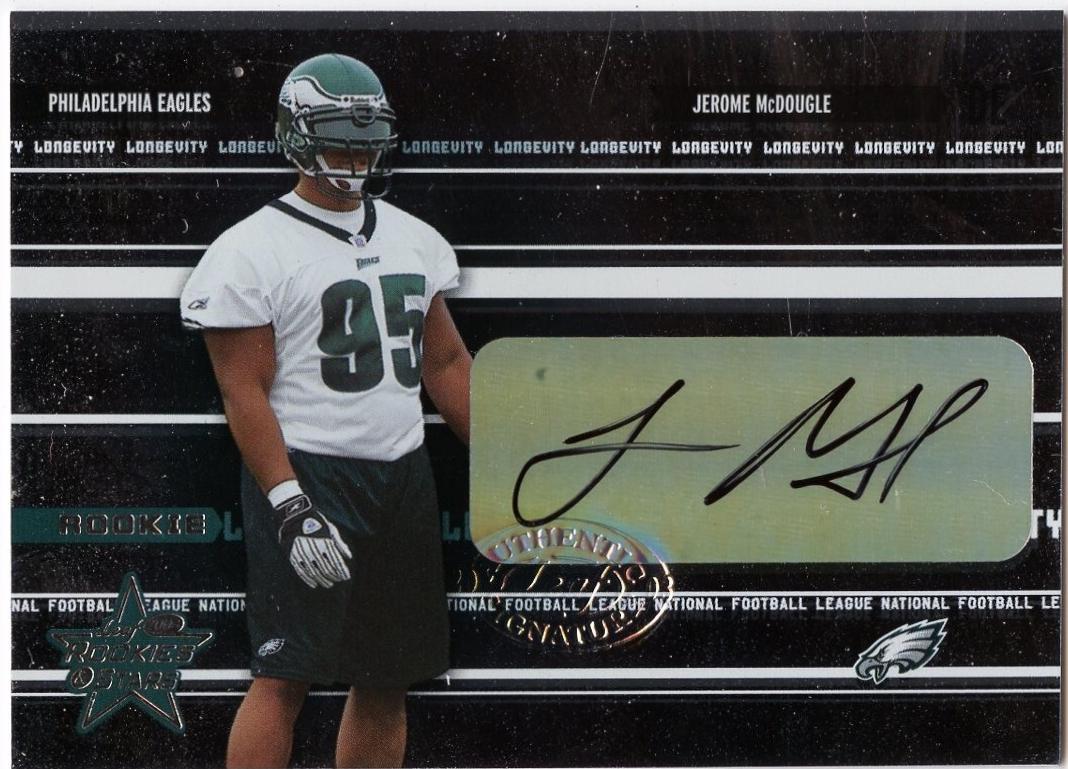 Jerome McDougle #207 2003 Leaf Rookies & Stars Football