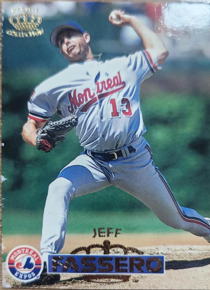 Jeff Fassero #132 Baseball Cards 1996 Pacific Crown Collection