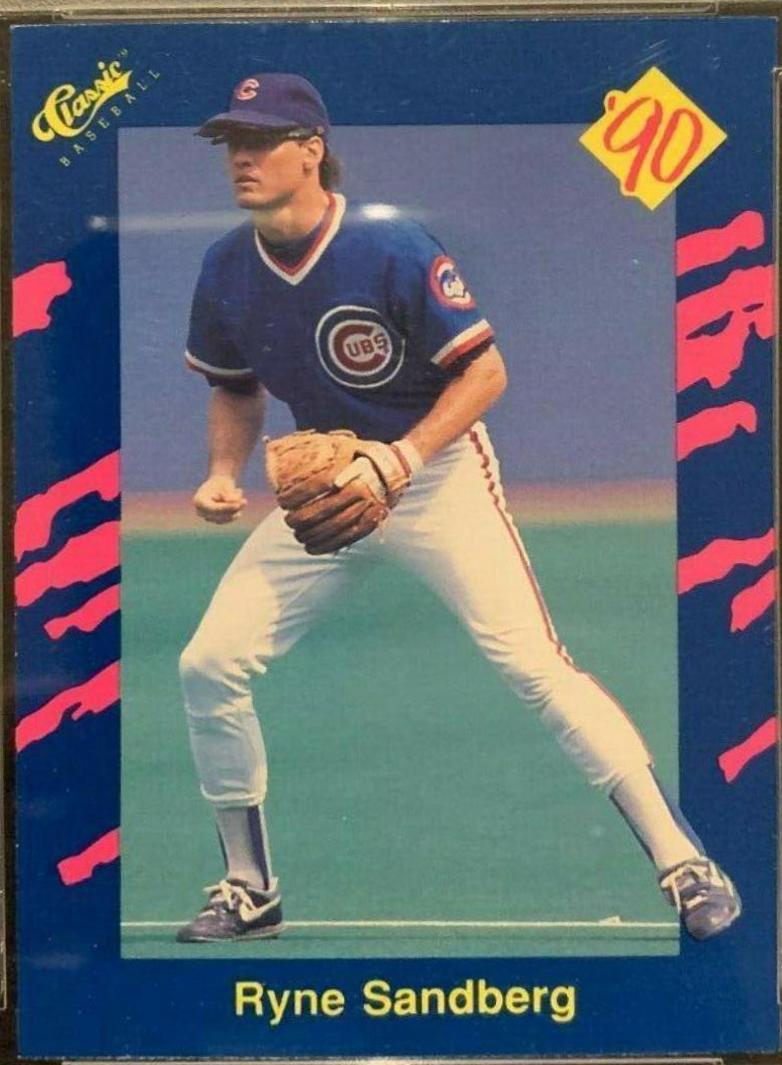 Ryne Sandberg #27 Baseball Cards 1990 Classic
