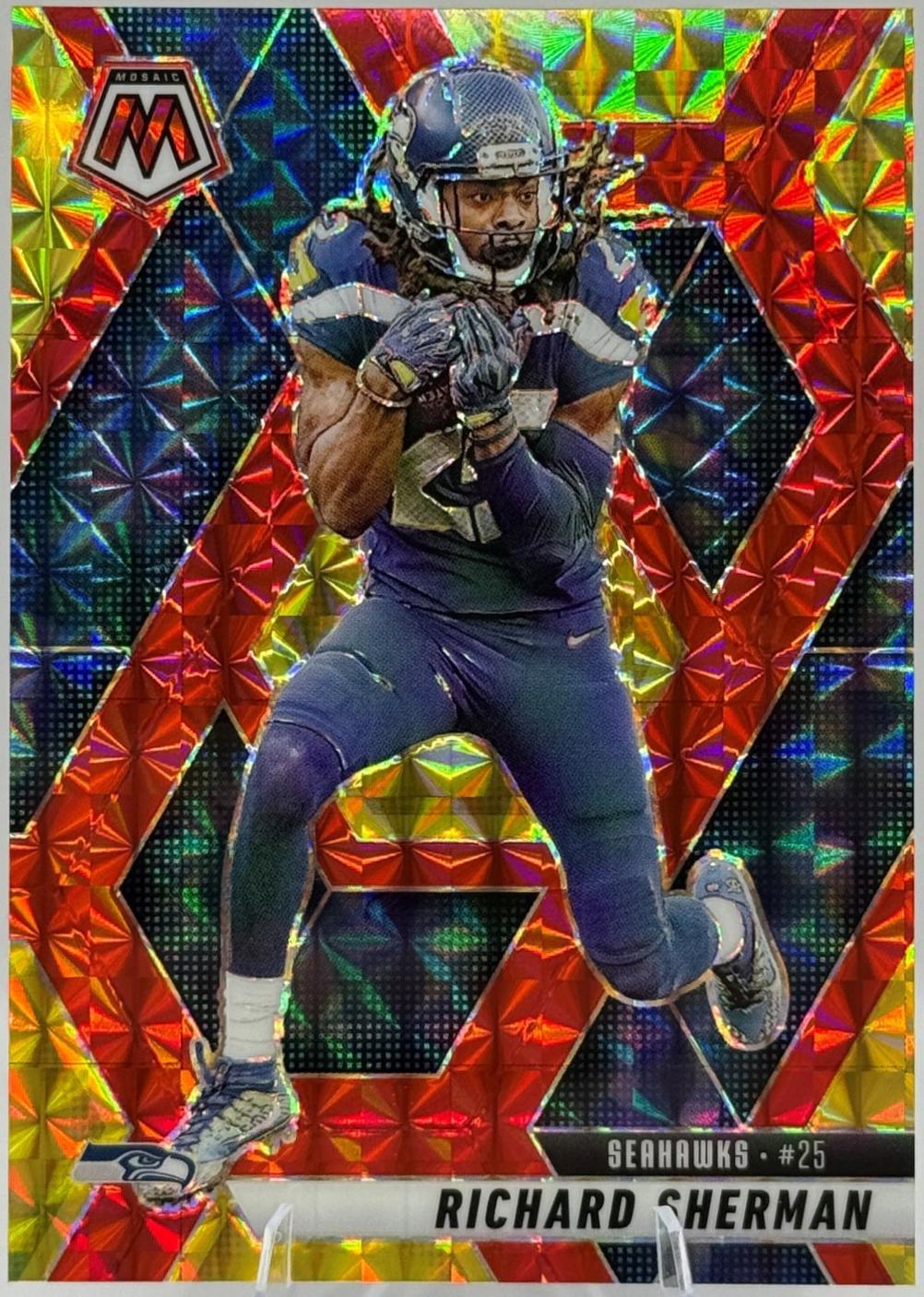 Richard Sherman [Mosaic Choice Red] #222