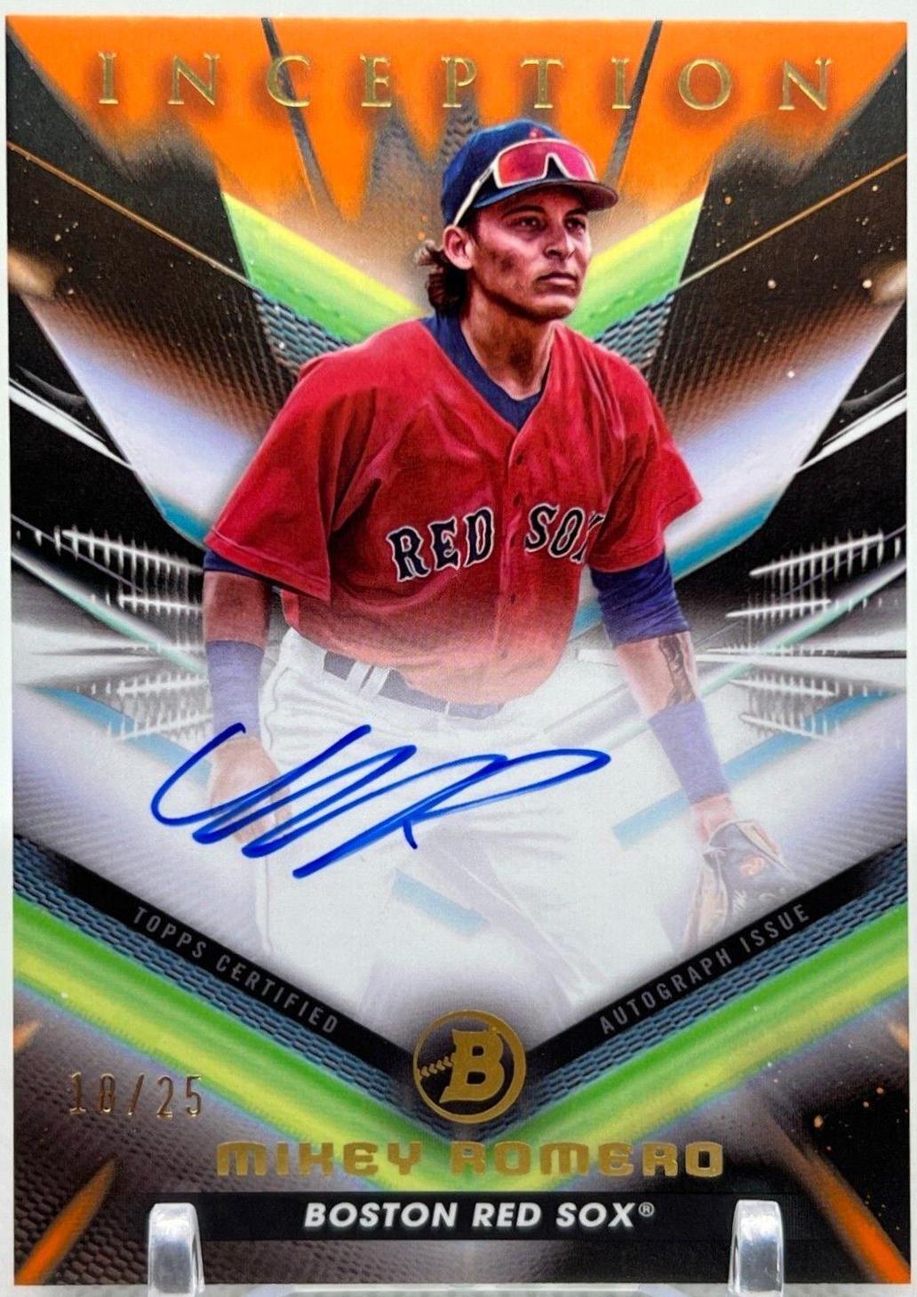 Mikey Romero [Orange Foil] #BPA-MR
