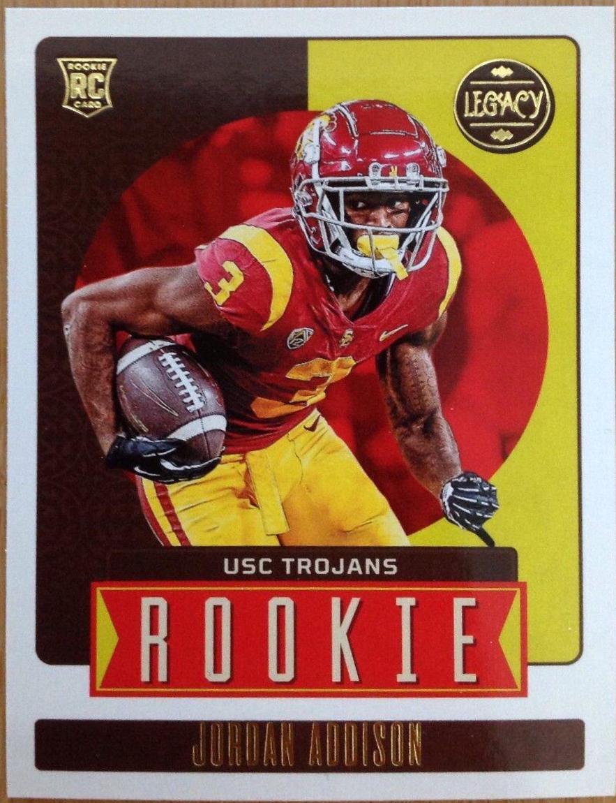 Jordan Addison #164 Football Cards 2023 Panini Legacy