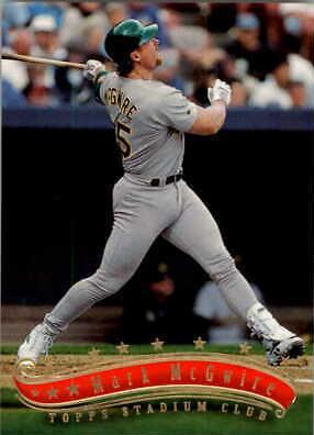 Mark McGwire #5 Baseball Cards 1997 Stadium Club