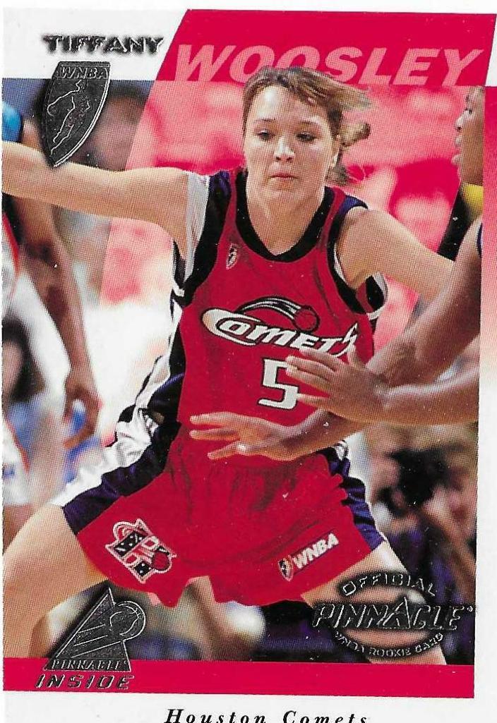 Tiffany Woosley #20 Basketball Cards 1997 Pinnacle Inside WNBA