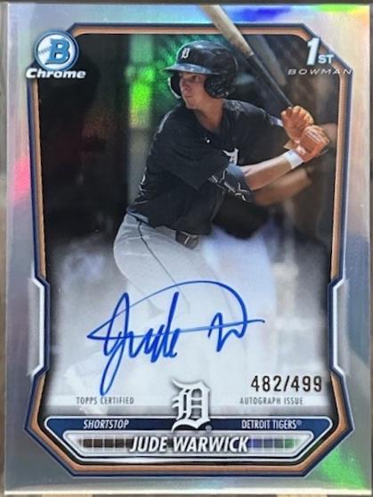 2026 Jude Warwick [Refractor] #CPA-JW