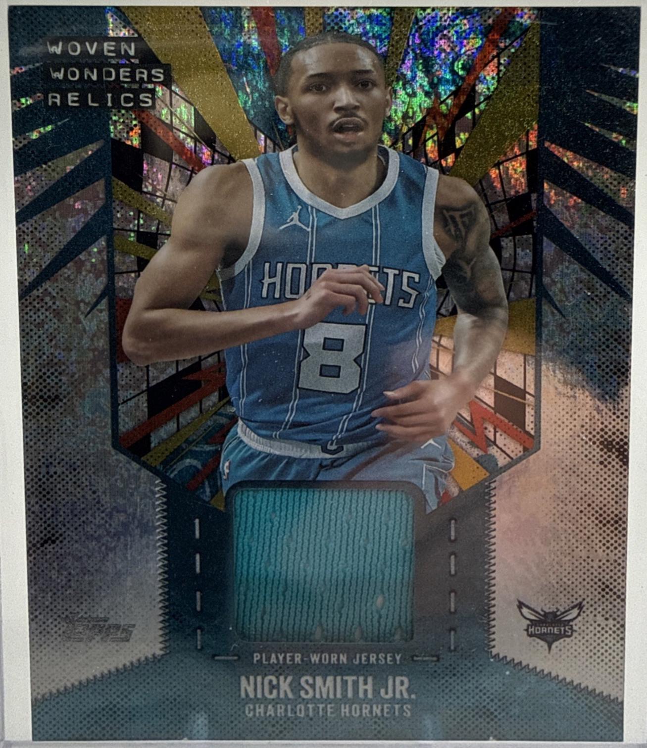 Nick Smith Jr. [Holo Foil] #WW-NS Prices | 2025 Topps Woven