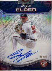 Bryce Elder #PPA-BE Baseball Cards 2024 Topps Pristine Production Autograph Prices
