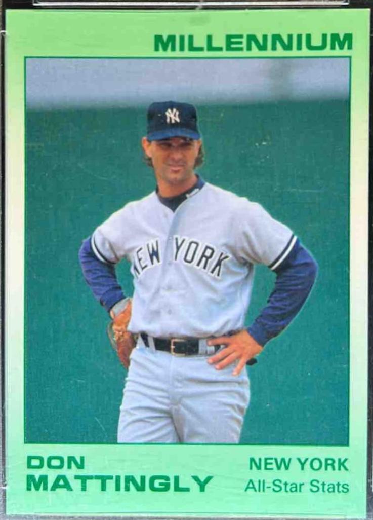 Don Mattingly #39 1991 Star Millennium Edition Baseball