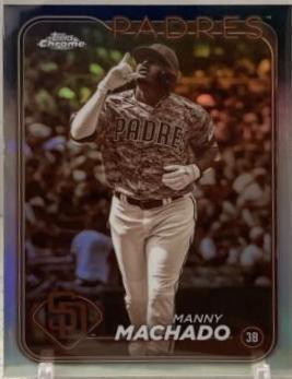 Manny Machado [Sepia Refractor] #12