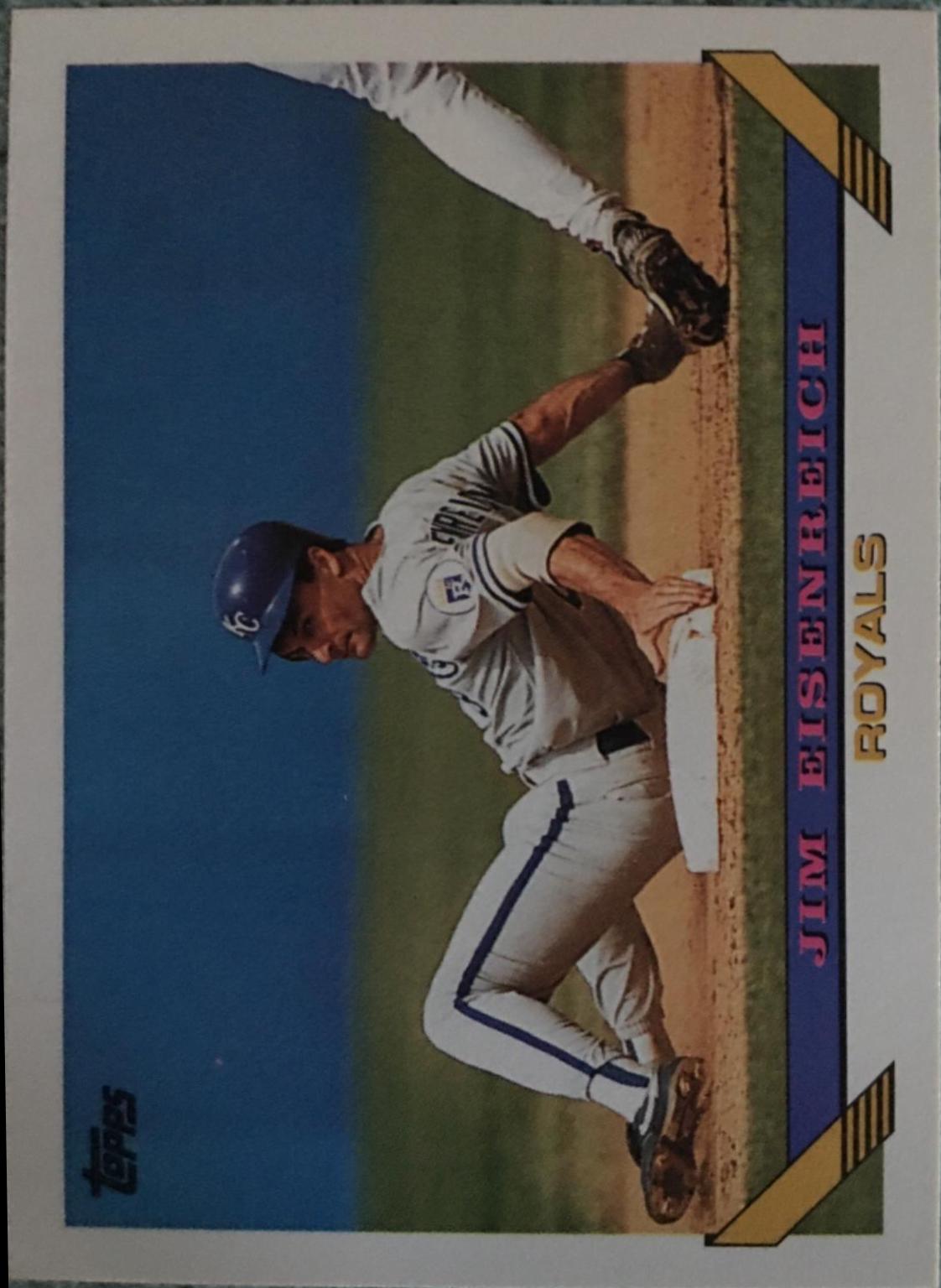 Jim Eisenreich #22 Baseball Cards 1993 Topps