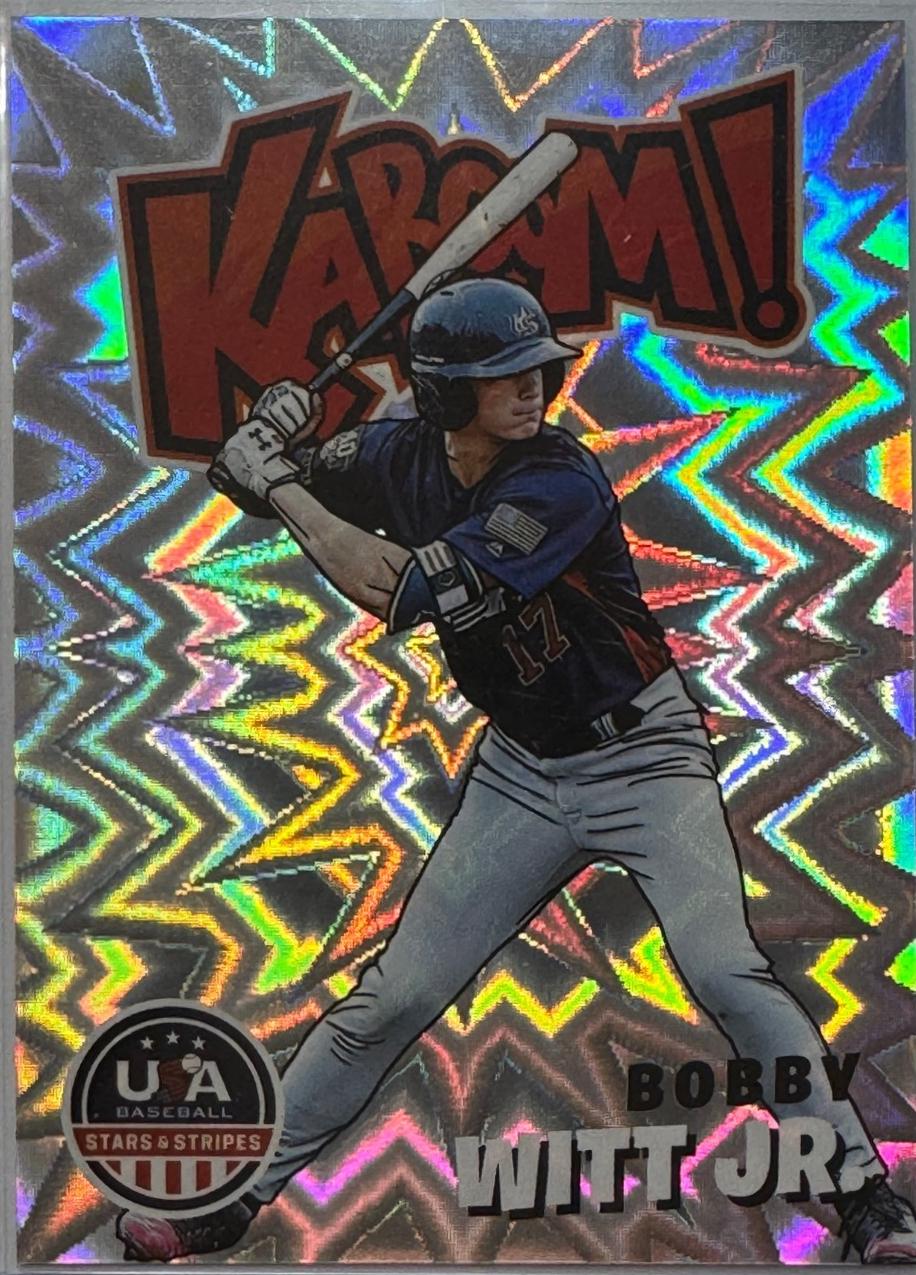 Bobby Witt Jr. #10 Baseball Cards 2025 Panini Stars and Stripes Kaboom