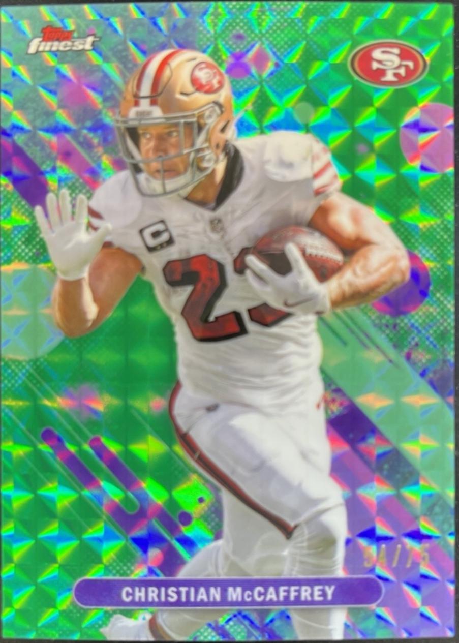 Christian McCaffrey [Green Geometric] #79