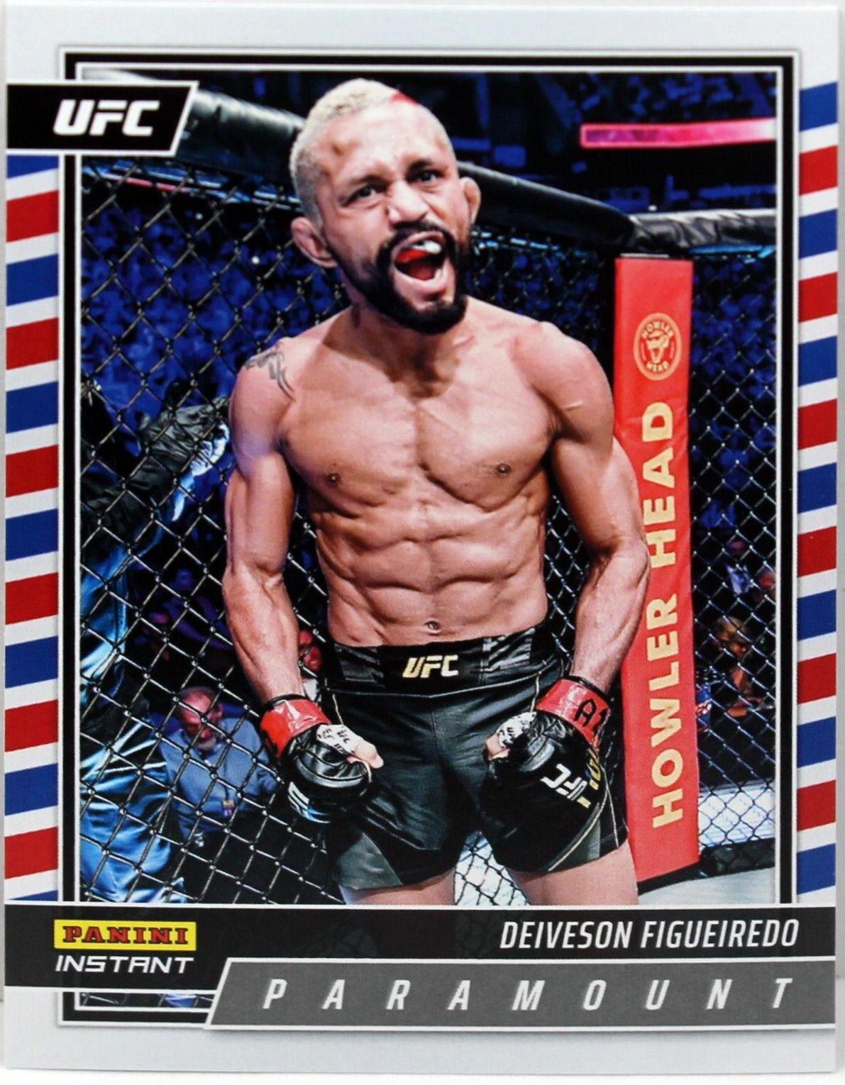 Deiveson Figueiredo #P2 Ufc Cards 2022 Panini Instant UFC Paramount
