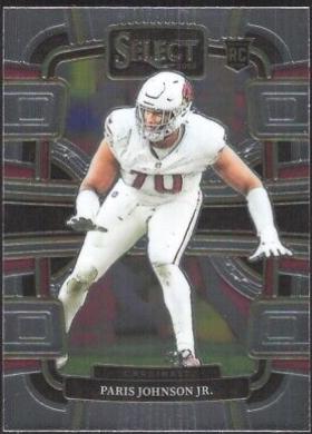 Paris Johnson Jr. #3 Football Cards 2023 Panini Select