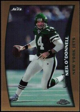 Neil O'Donnell #25 Football Cards 1998 Topps Chrome