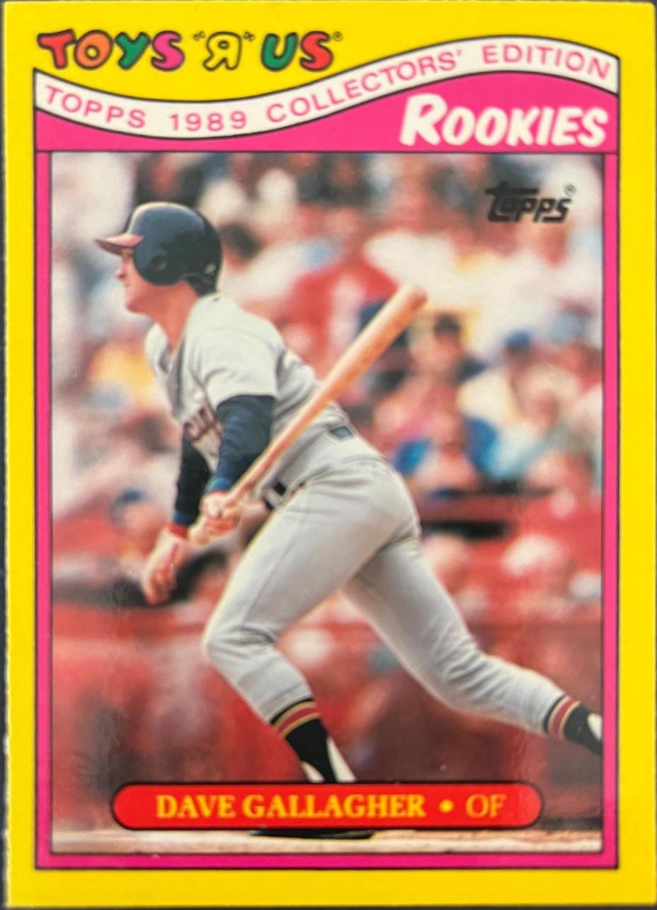 DAVE GALLAGHER #9 Baseball Cards 1989 Toys R US Rookies