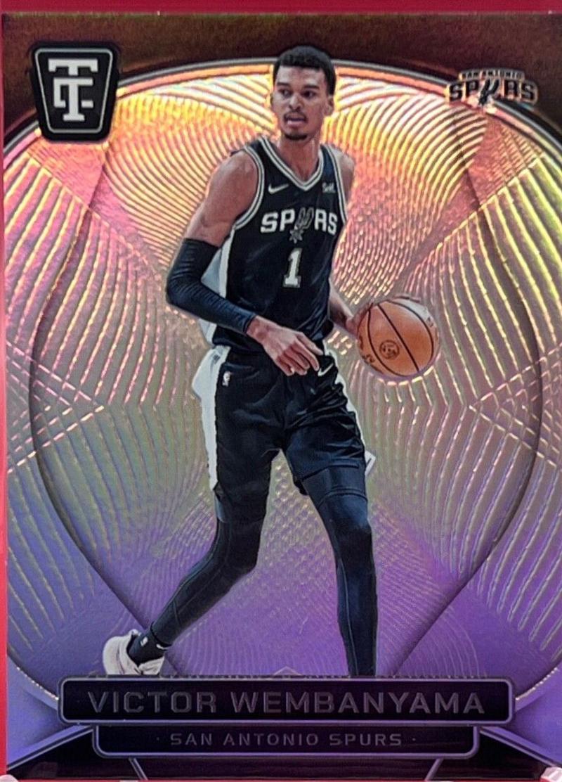 Victor Wembanyama #98 Basketball Cards 2024 Panini Totally Certified