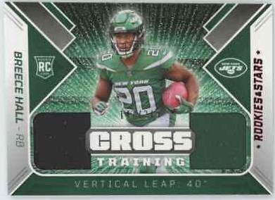 Breece Hall #CT-BH Football Cards 2022 Panini Rookies & Stars Cross Training