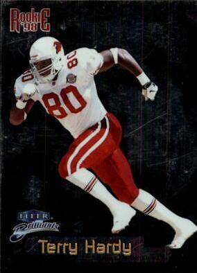 Terry Hardy #105 Football Cards 1998 Fleer Brilliants