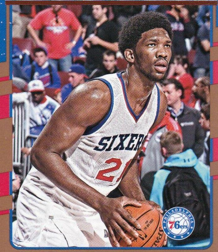Joel Embiid #1 Basketball Cards 2016 Panini Donruss