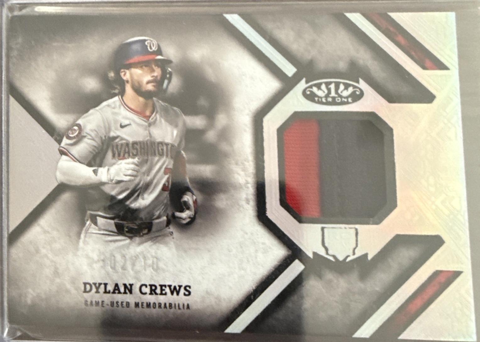Dylan Crews #RR-DC Prices | 2025 Topps Tier One Rookie Relic 