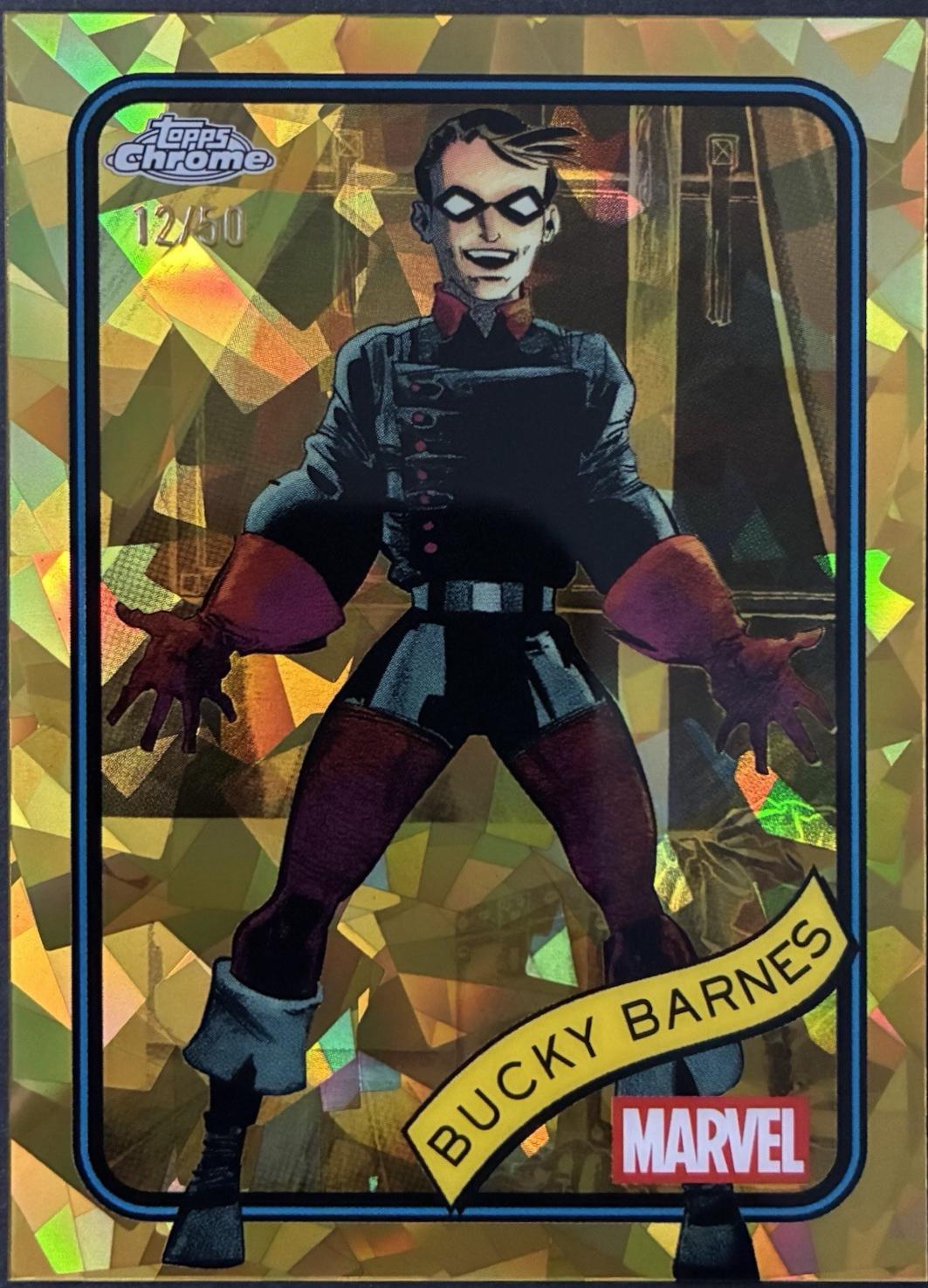 Bucky Barnes Gold Sapphire