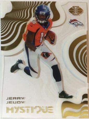 Jerry Jeudy #MY10 Football Cards 2020 Panini Illusions Mystique