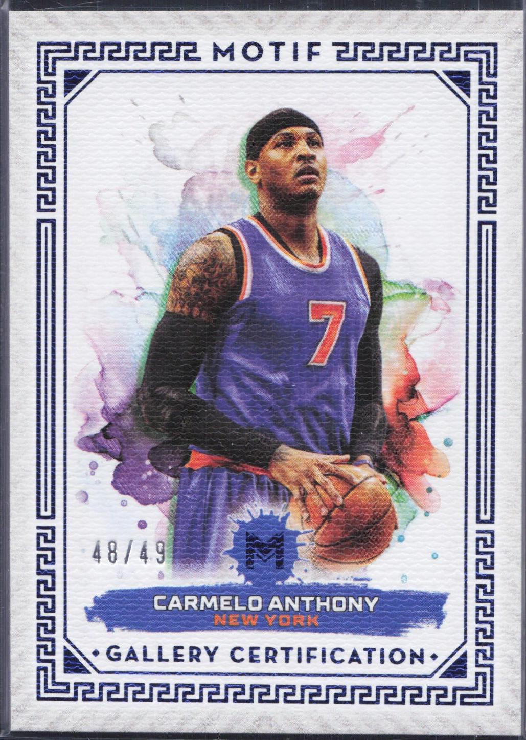 Carmelo Anthony [Ultramarine Blue] #70