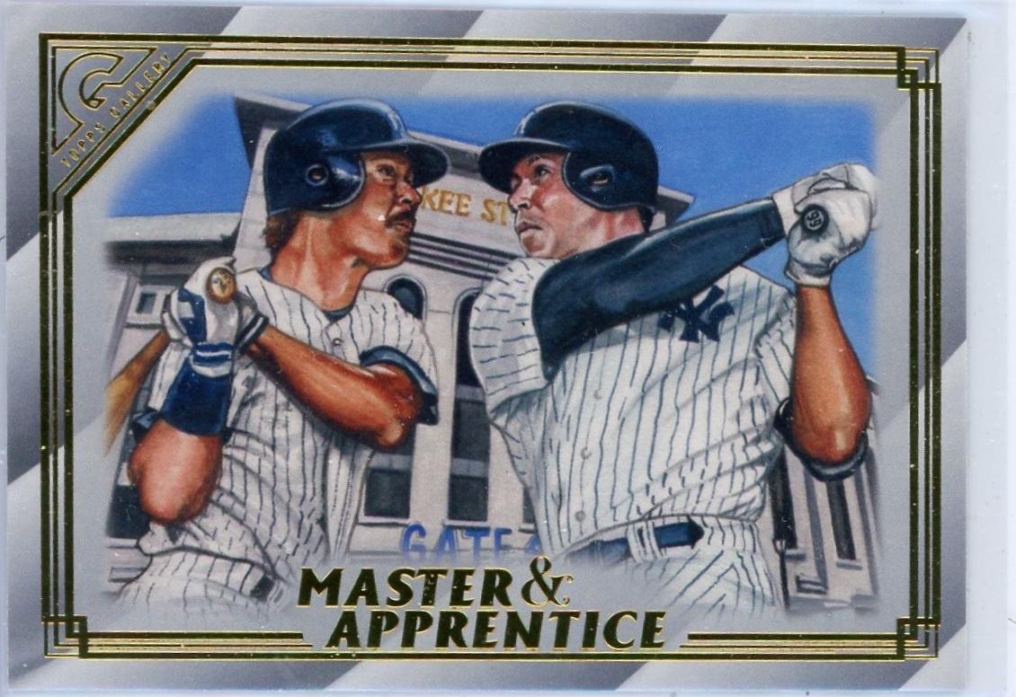 Don Mattingly / Aaron Judge #MA-1 Baseball Cards 2020 Topps Gallery Master and Apprentice