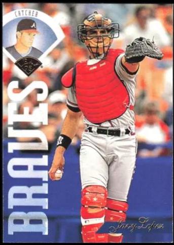 Javy Lopez #140 Baseball Cards 1995 Leaf