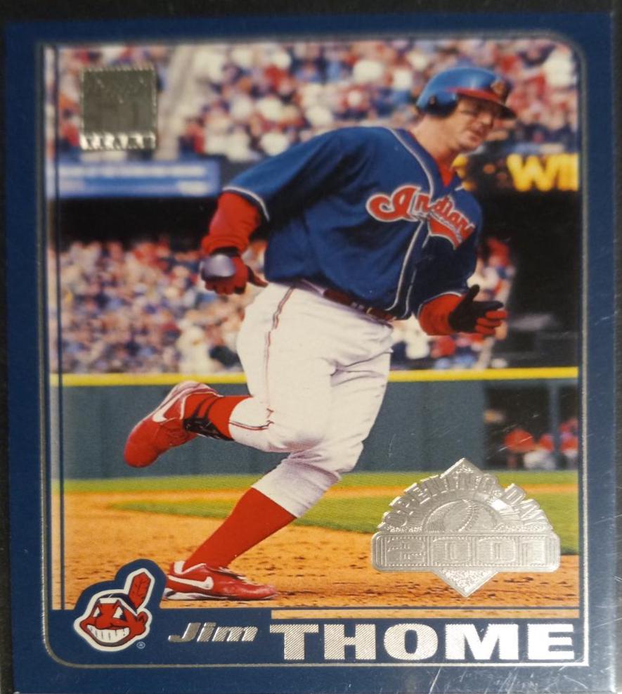 Jim Thome #6 Baseball Cards 2001 Topps Opening Day