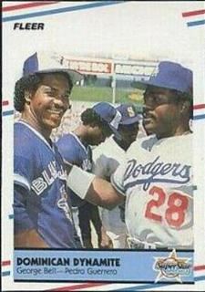 George Bell, Pedro Guerrero