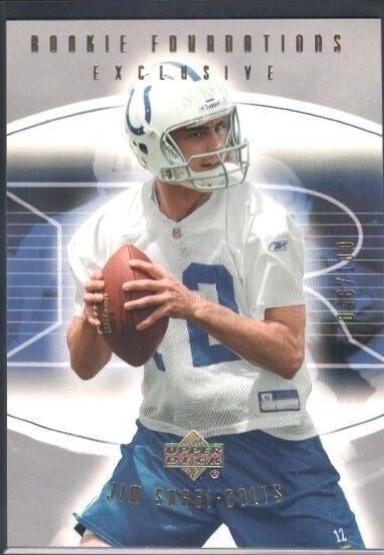 Jim Sorgi #179 2004 Upper Deck Foundations Football