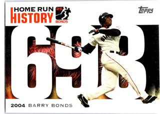 Barry Bonds #BB 698